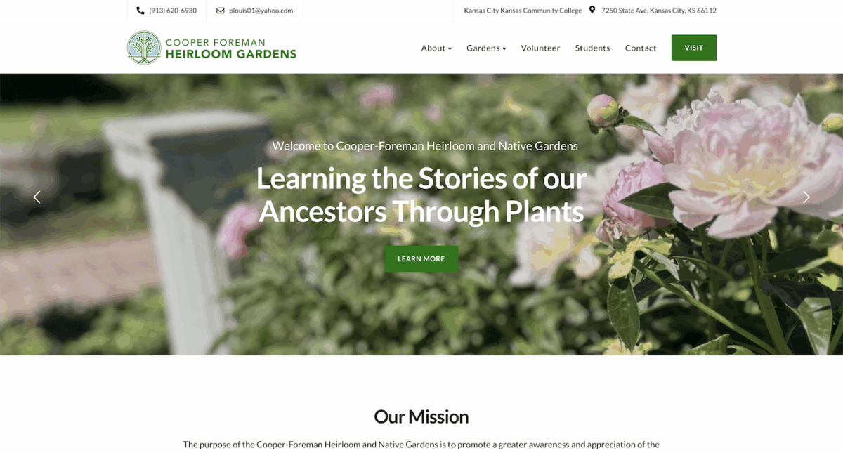 Cooper-Foreman Heirloom and Native Gardens